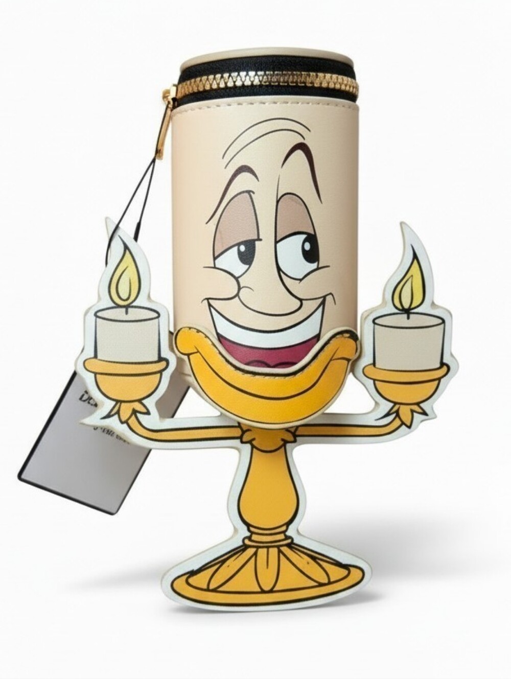 💛▪️Disney▪️ Beauty and the Beast Lumiere Candlestick purse coin wallet